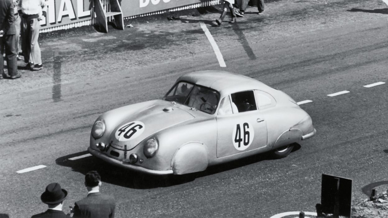 A classic Porsche.