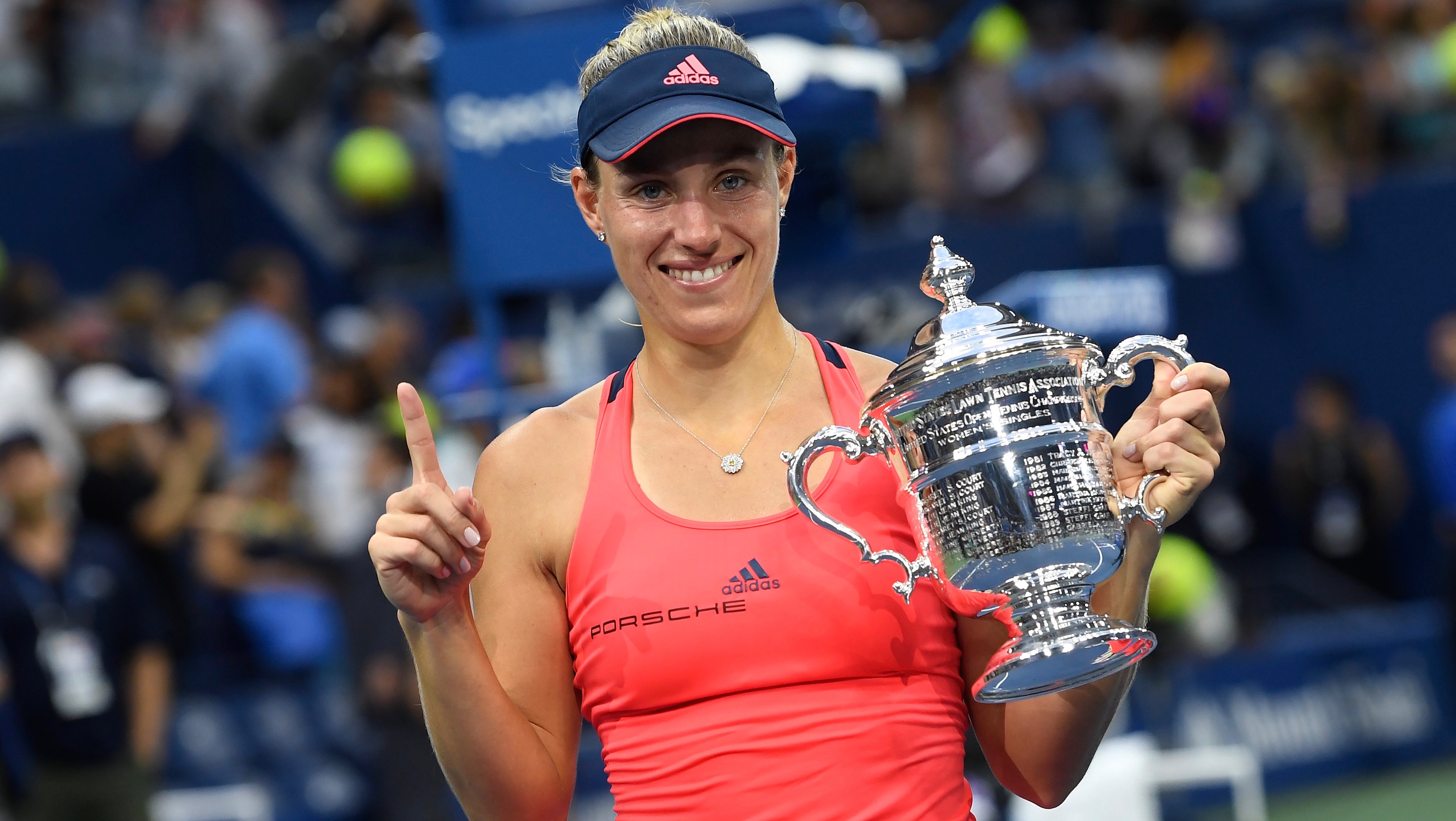 Angelique Kerber Wins Us Open Porsche Newsroom