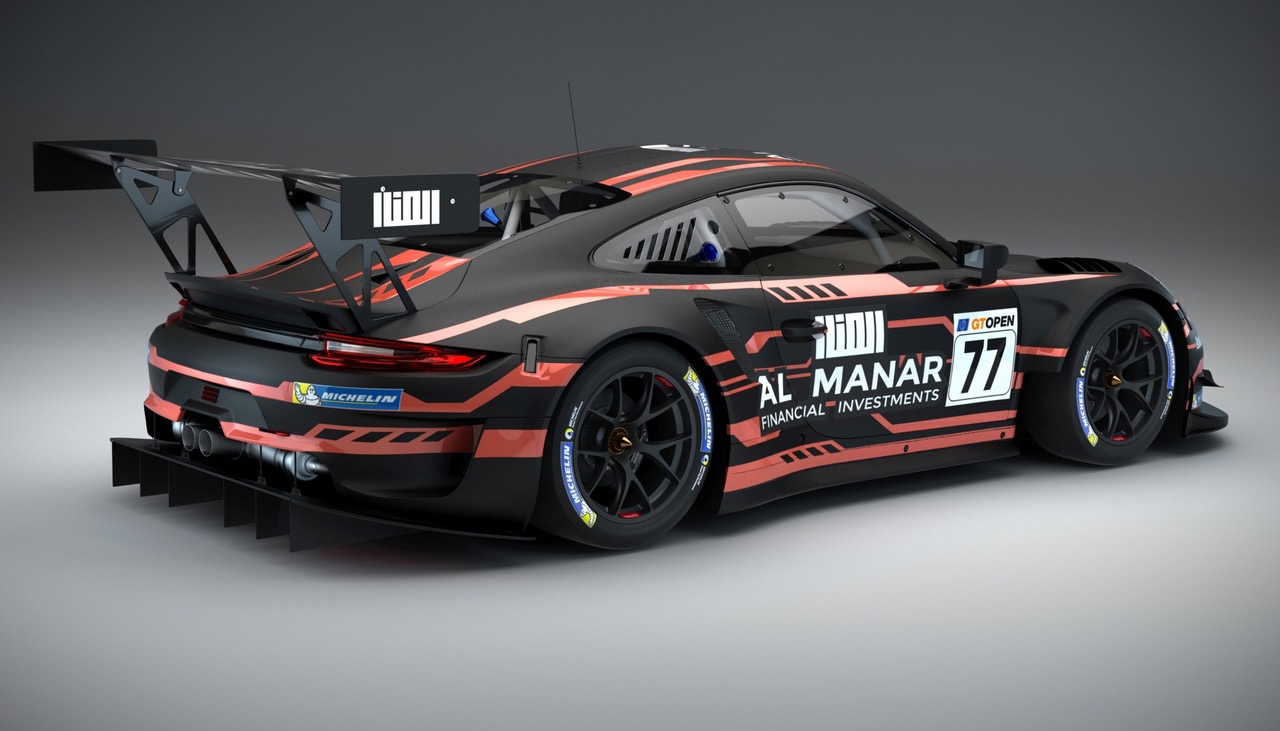 Porsche 911 GT3 R de Lechner Racing, 2021, Porsche AG 