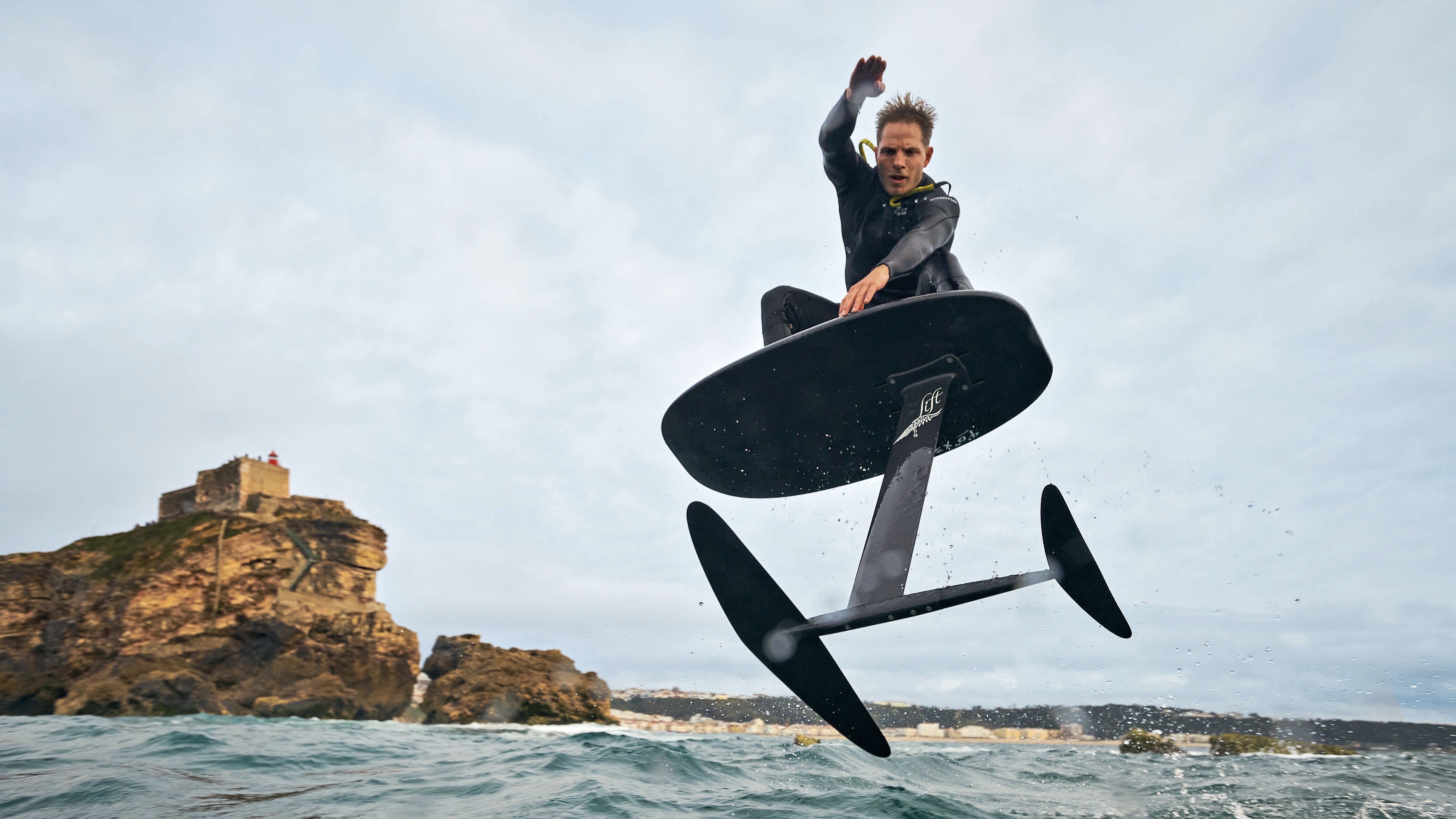 Sebastian Steudtner, Nazaré, Portugal, 2024, Porsche AG