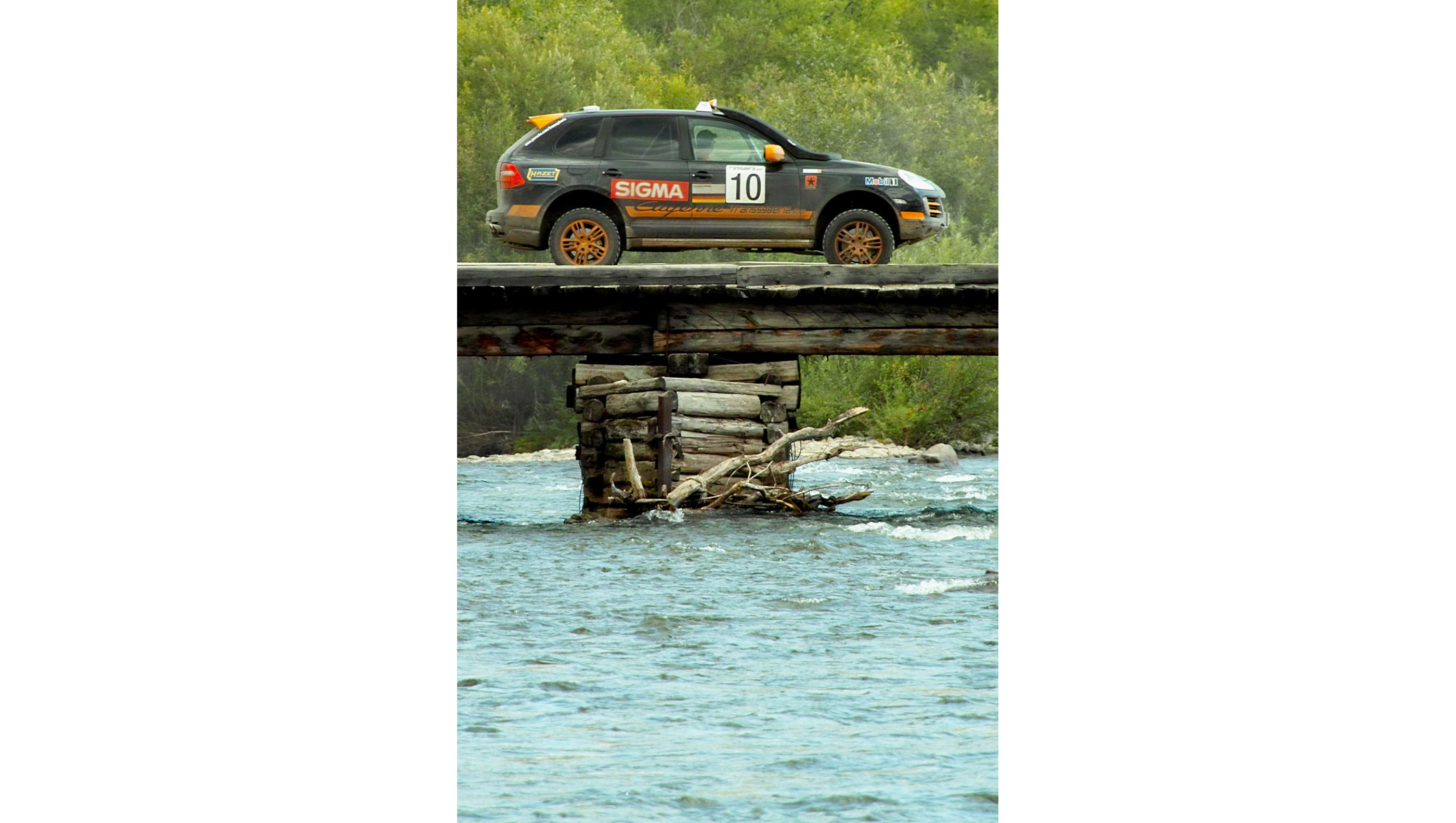 Rally Transsyberia, ediciones 2007 y 2008, Porsche AG