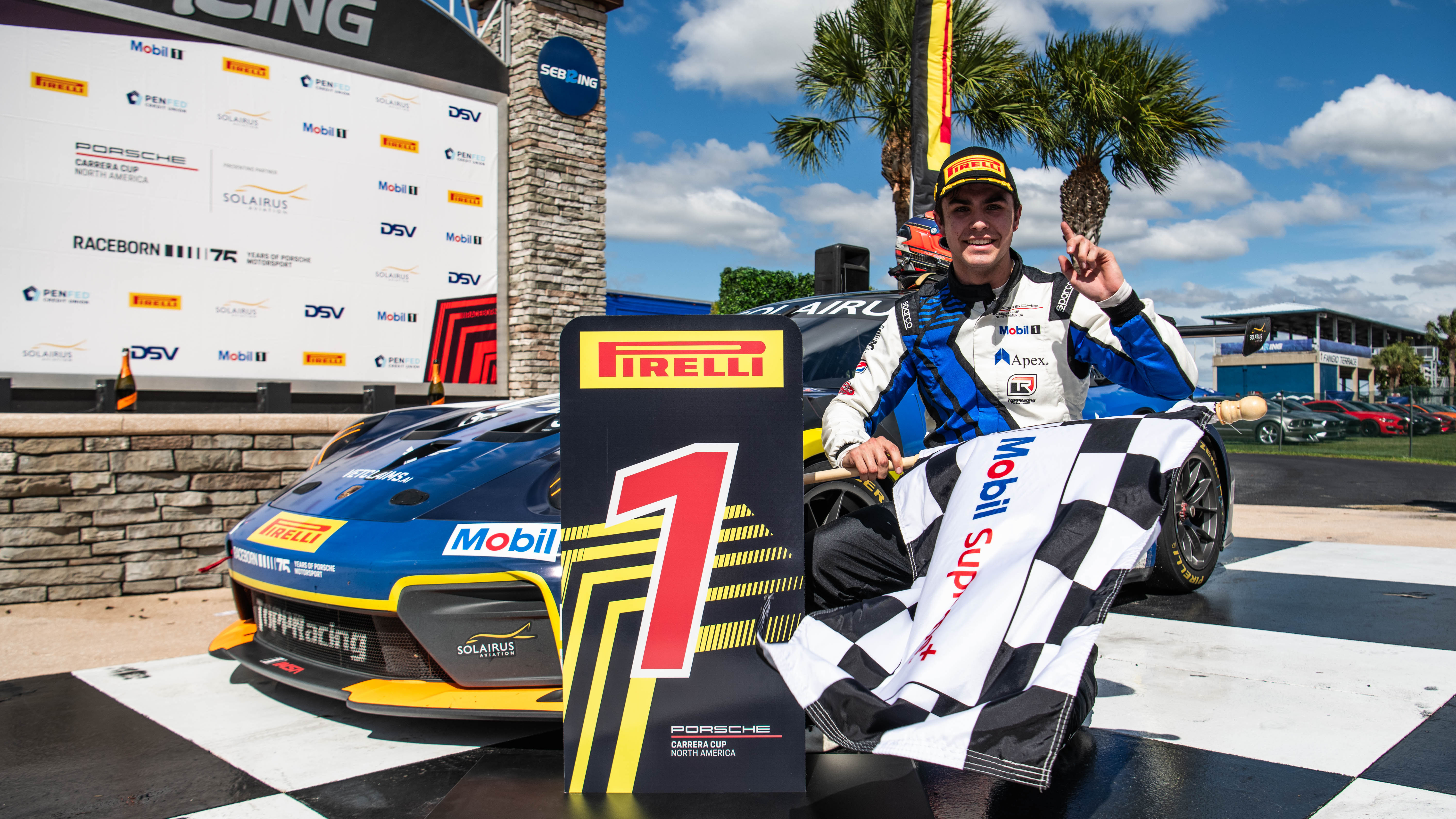 Tyler Maxson Maxson opens Porsche Carrera Cup North America season with sweep ...