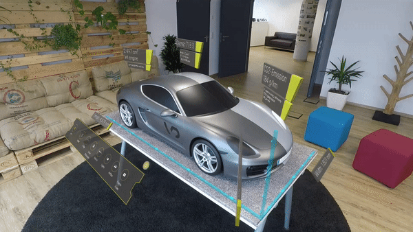 Mixed Reality-Technologie, Spezifikationen, 2019, Porsche AG