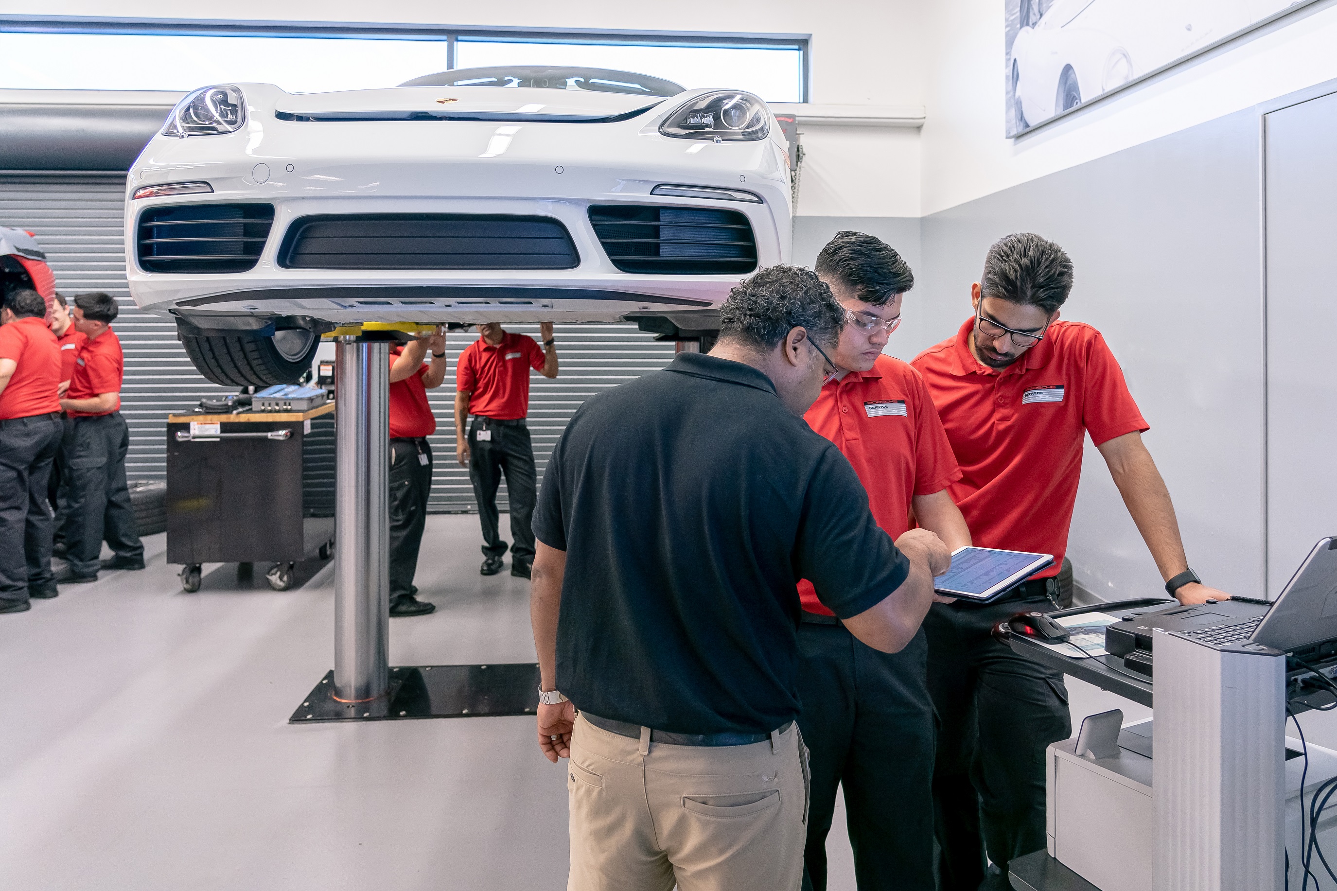 a Porsche Technician Apprenticeship Program Celebrates 20