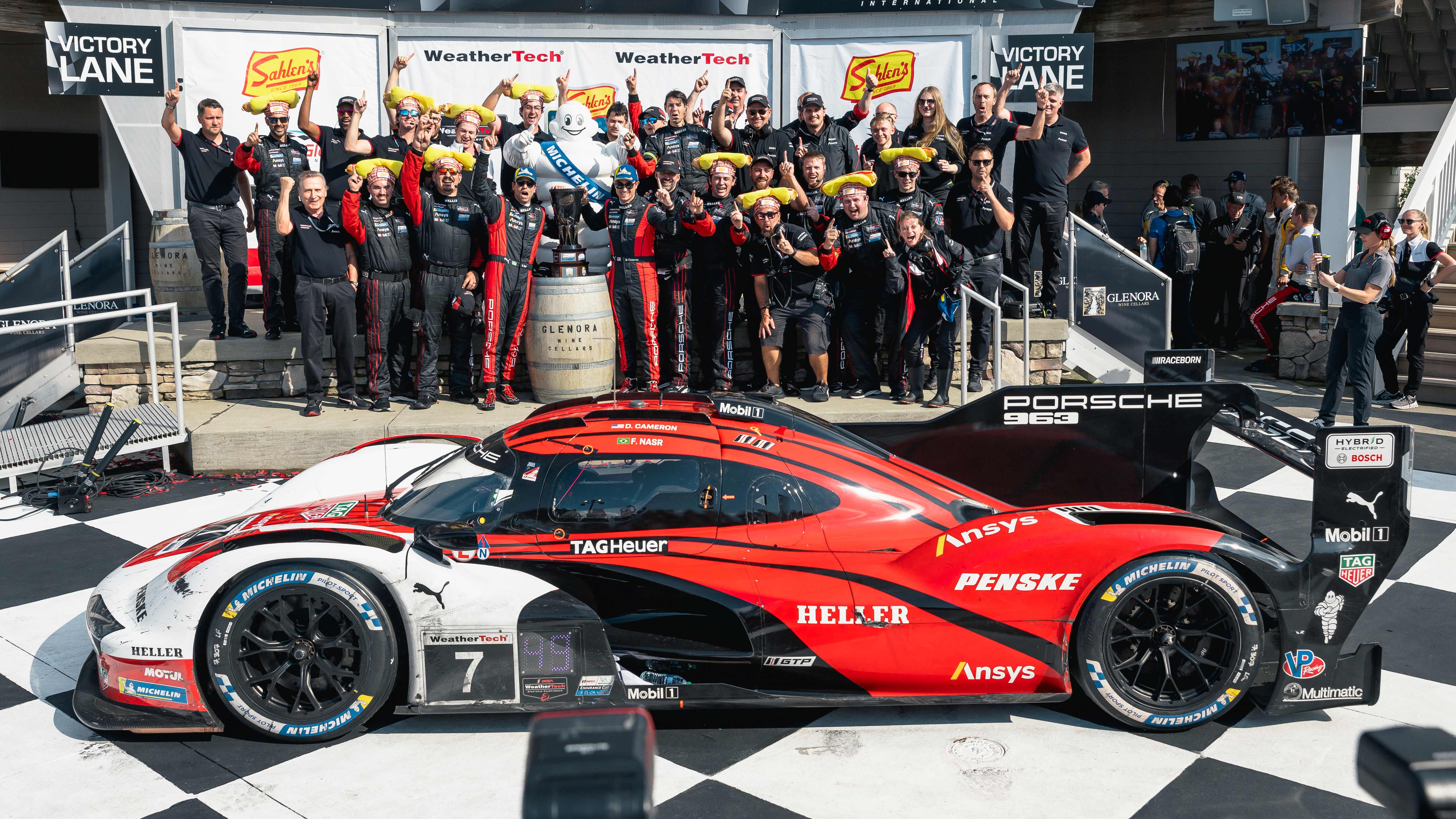 Porsche Penske Motorsport wins the 6-hour race in Watkins Glen ...