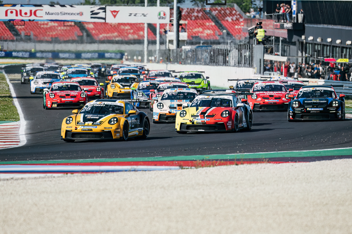 La Porsche Carrera Cup Italia sfreccia a Misano nella cornice del ...