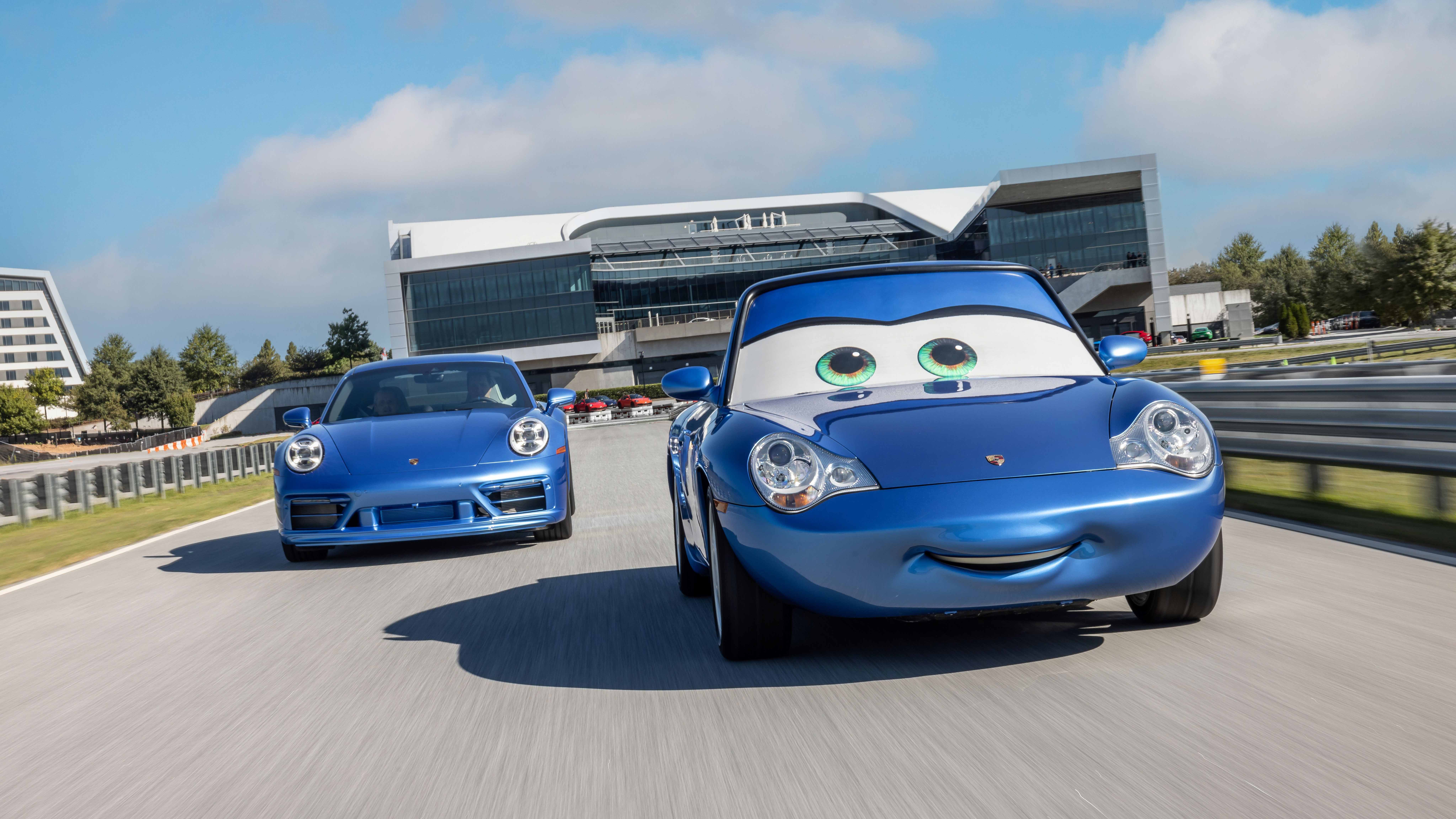 Sally Carrera and Lightning McQueen to reunite at Rennsport Reunion 7 ...