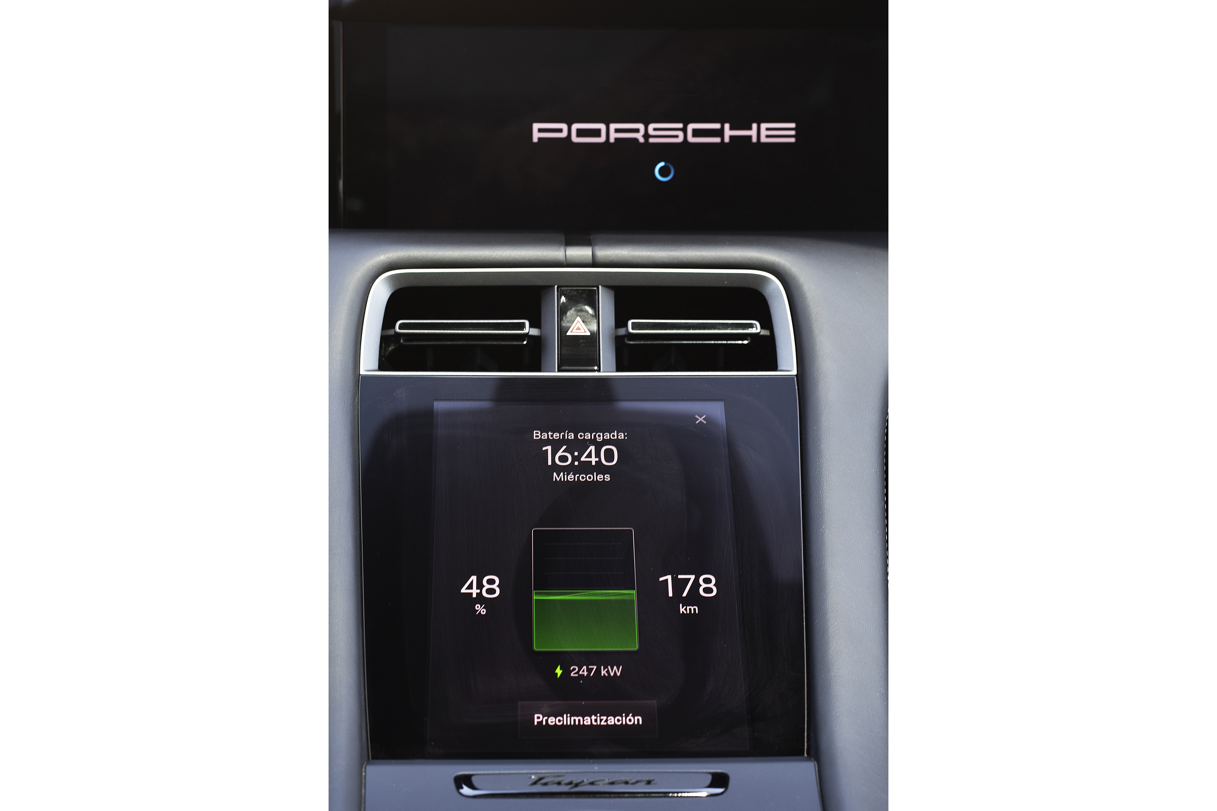 Porsche Taycan, ruta Madrid-Barcelona-Madrid, 2021, Porsche Ibérica