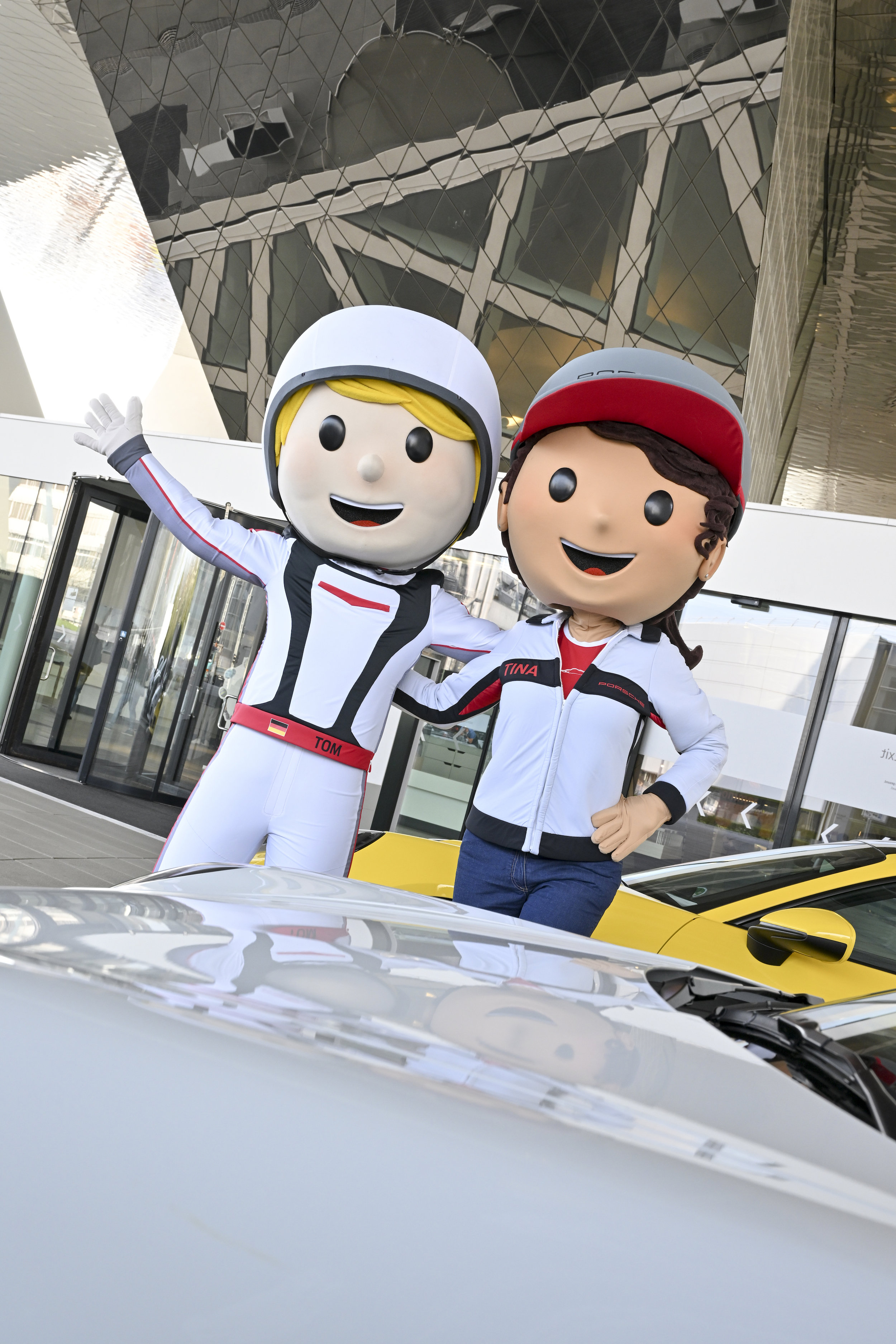 Tom Targa y Tina Turbo, Porsche 4Kids, 2022, Porsche AG