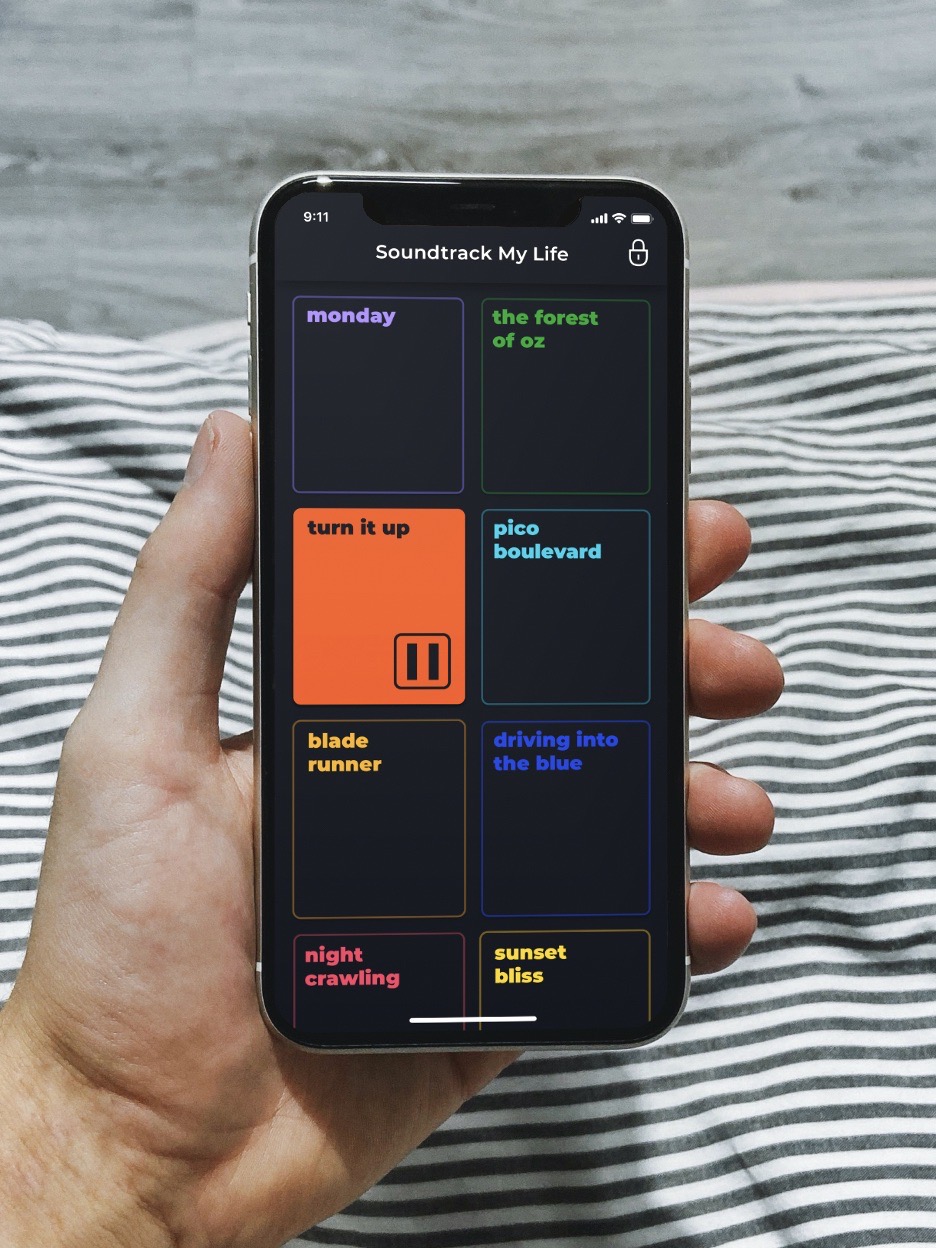 App „Soundtrack My Life", 2021, Porsche AG
