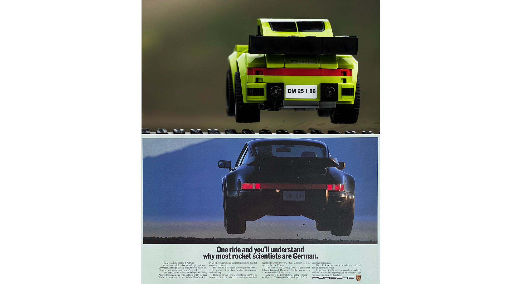 930 Turbo, reproducción hecha con Lego, 2020, Porsche AG