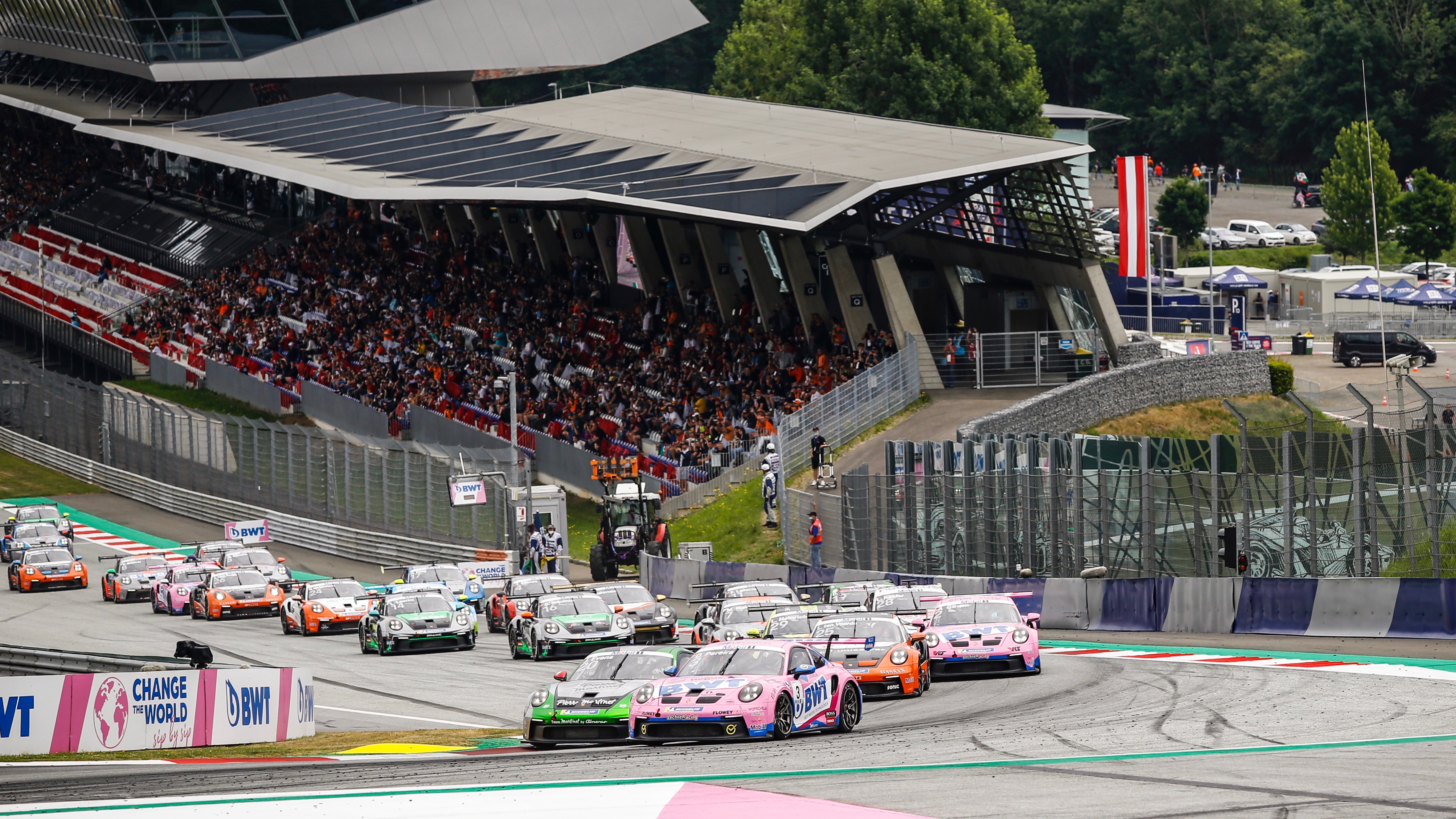911 GT3 Cup, Porsche Mobil 1 Supercup, Lauf 3, Rennen, Spielberg, Österreich, 2021, Porsche AG