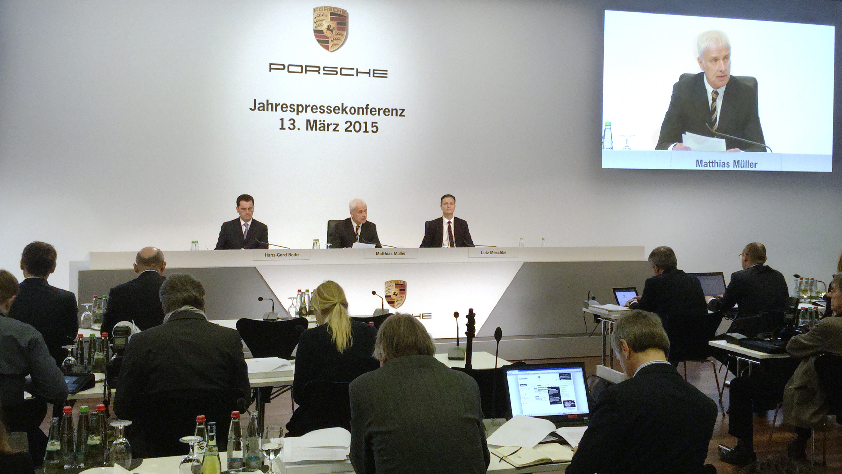  Foto zu Porsche's annual press conference 2015 - Porsche Newsroom 