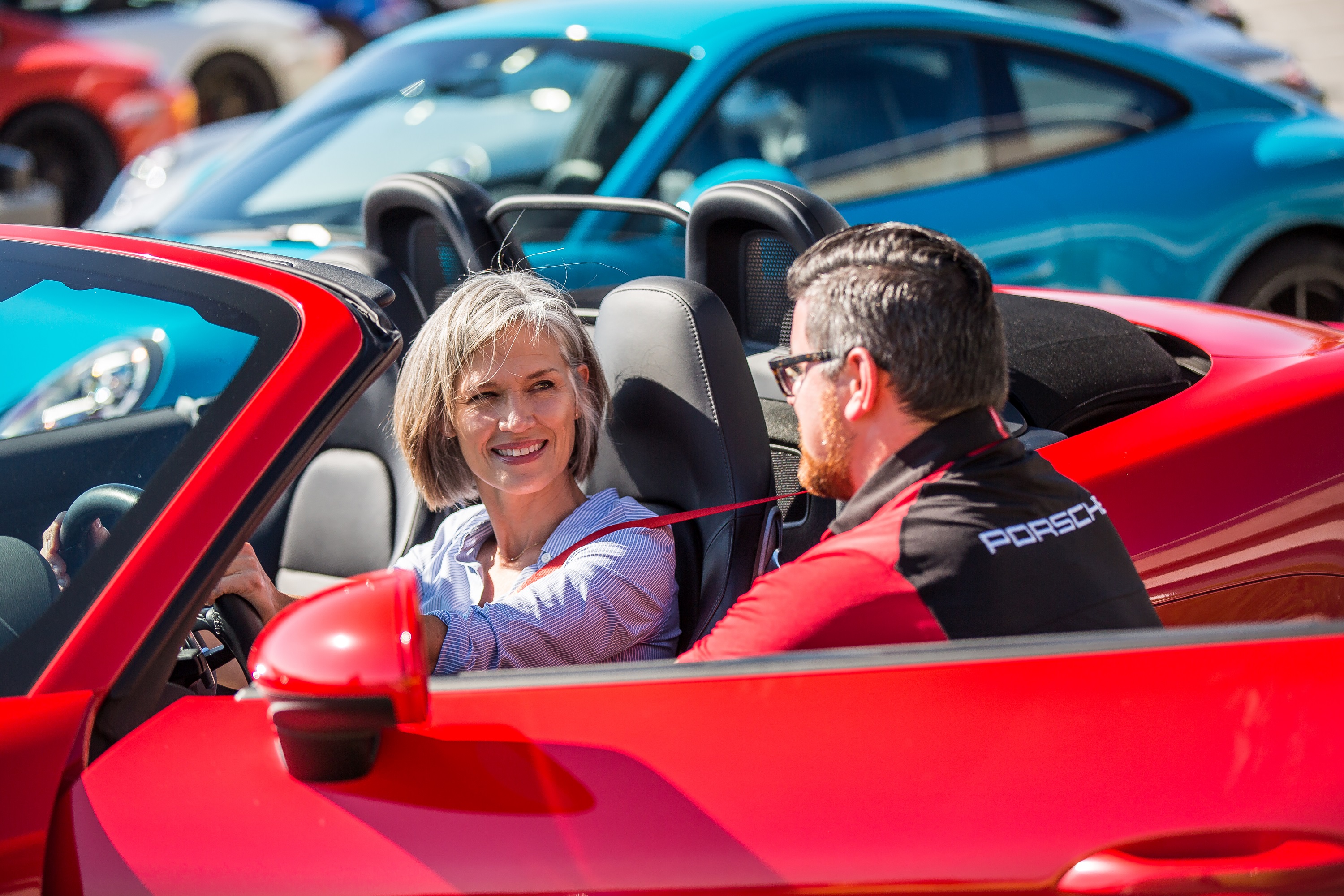 Porsche Experience Center Atlanta, driver instruction, 2020, PCNA