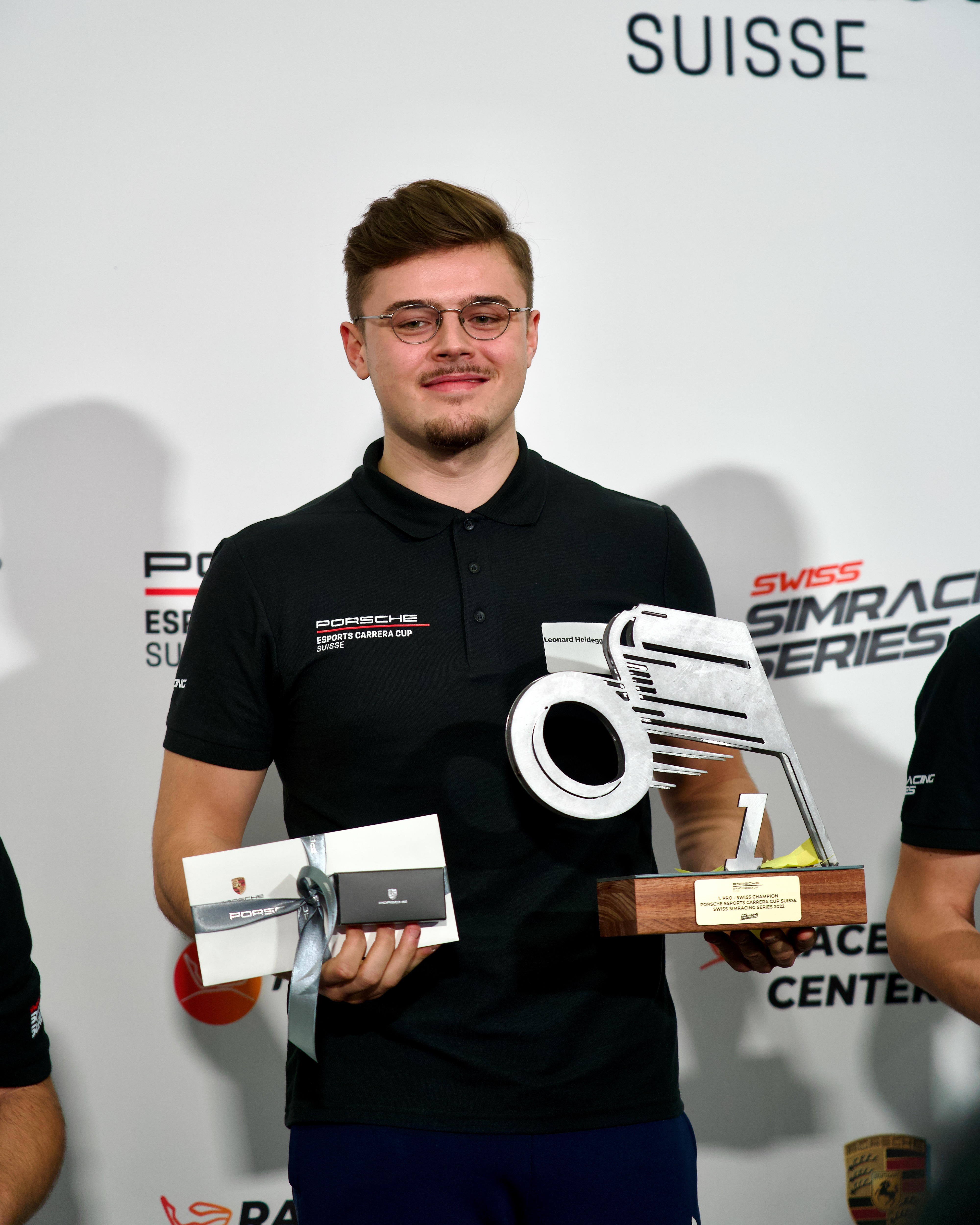 Por-Champion Leonard Heidegger, Porsche Esports Carrera Cup Suisse, Finale, 2022, Porsche AG