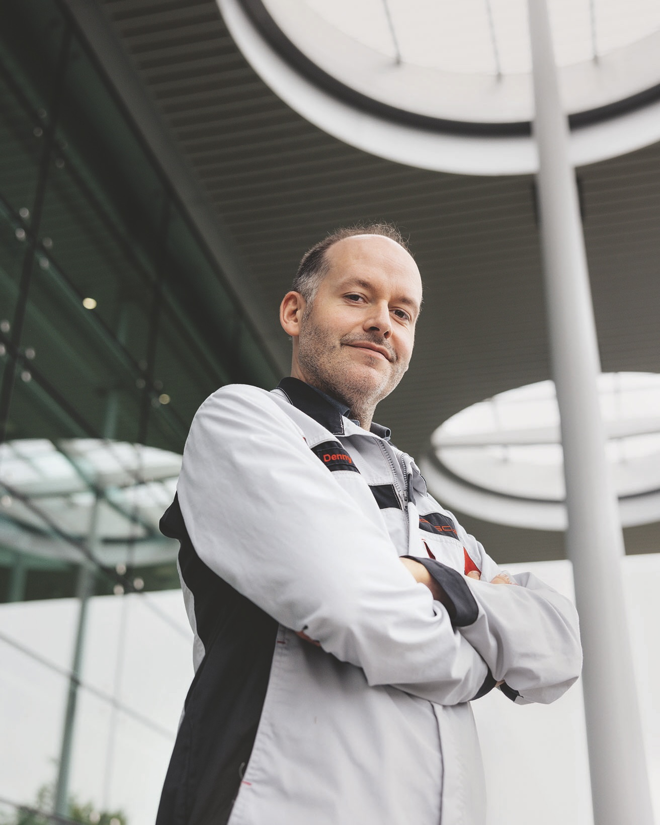 Denny Schubert, departamento de Control de Vehículos, fábrica de Porsche en Leipzig, 2024, Porsche AG