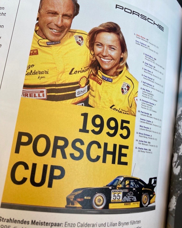 Enzo Calderari, Lilian Bryner, Porsche Cup, 1995, Porsche AG