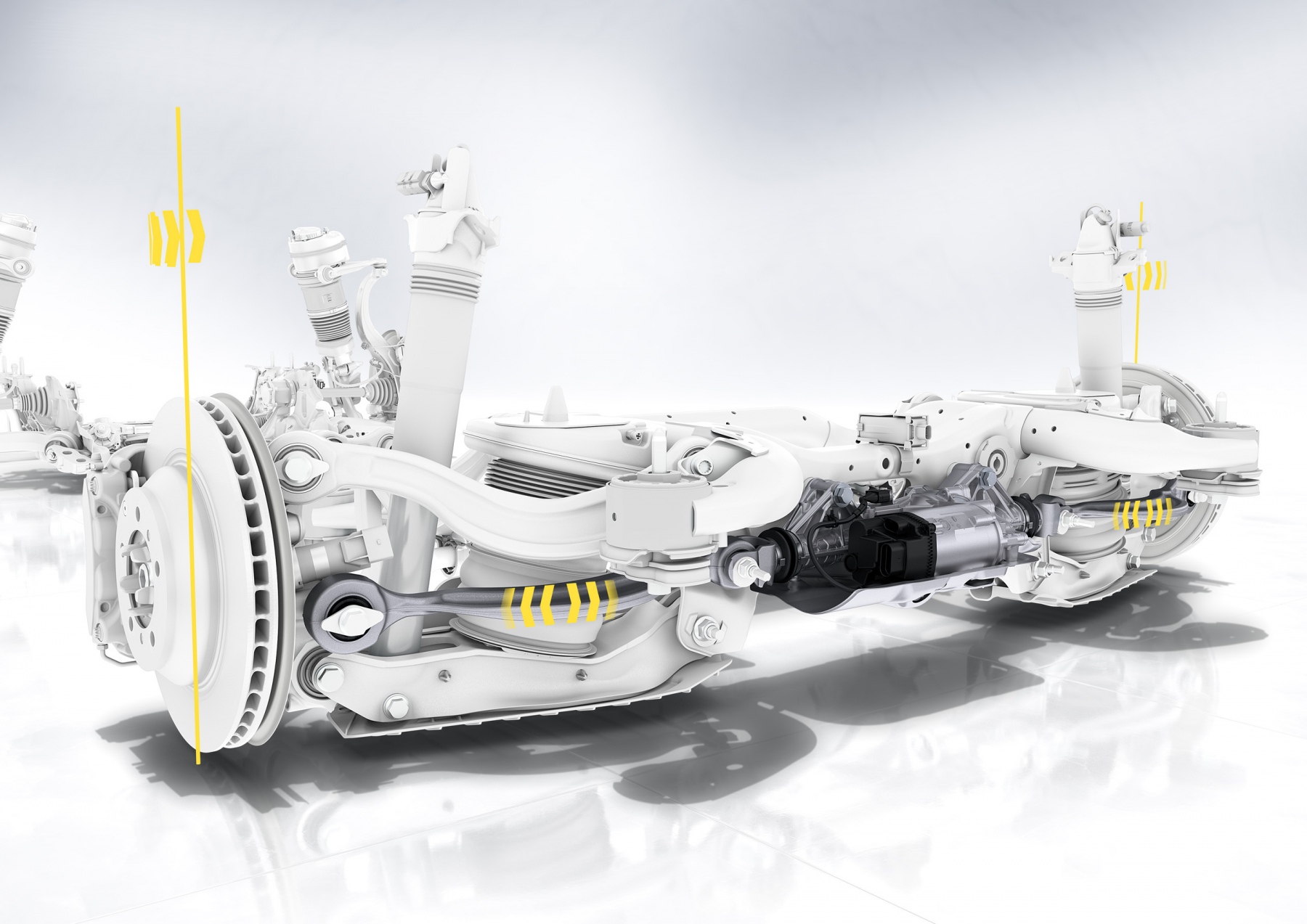 Cayenne: система управления задними колесами, 2019, Porsche AG
