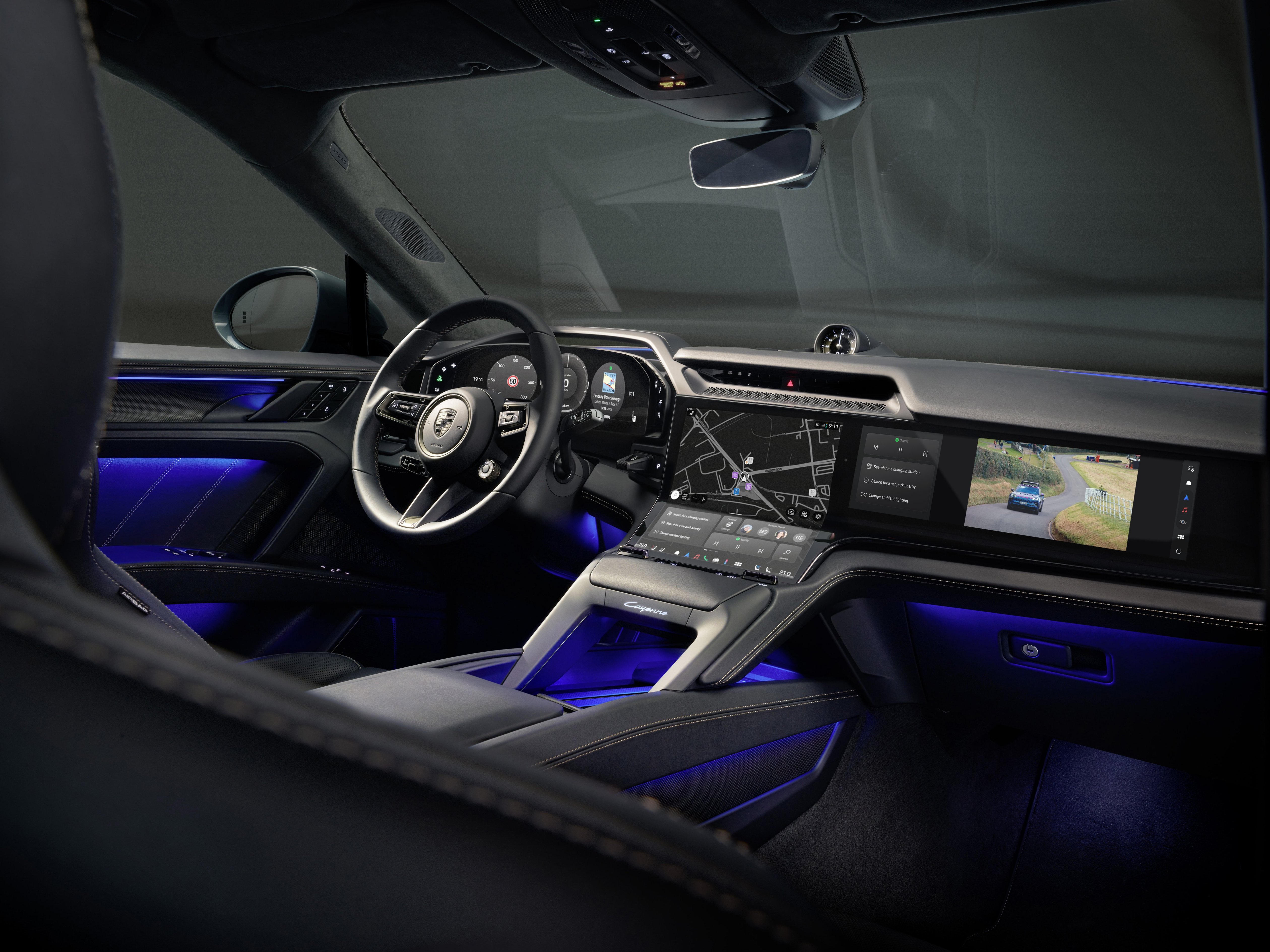 Cayenne Electric prezintă interiorul Porsche al viitorului, comunicat de presă, 01/10/2025, Porsche AG