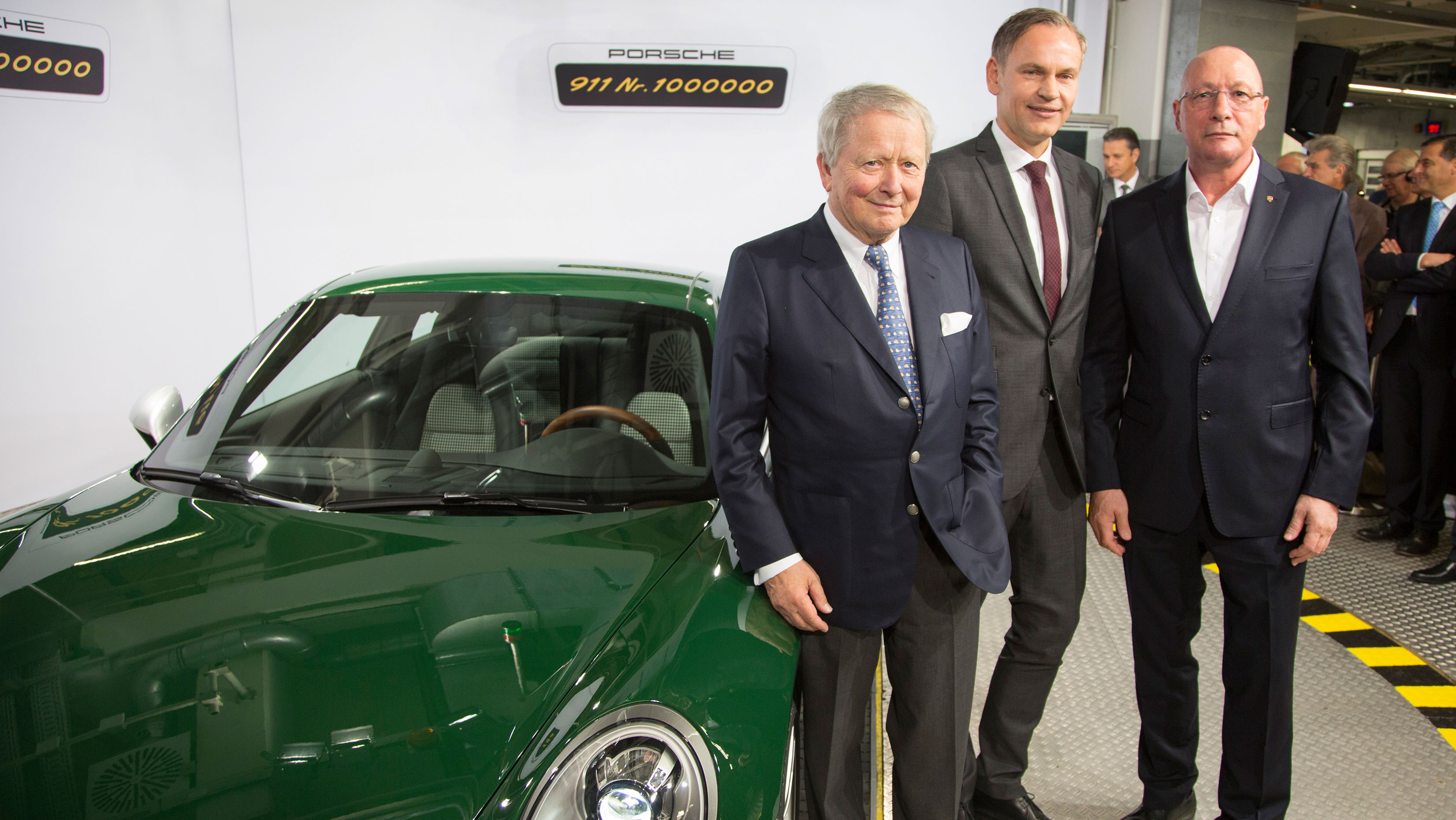 Porsche milestone: One-millionth 911 rolls off the production line ...