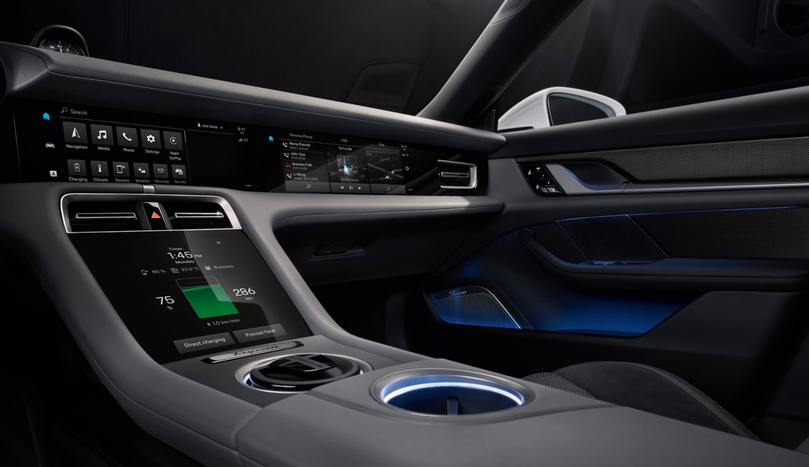 Porsche Charging Planner And Porsche Intelligent Range Manager