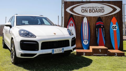 Porsche Italia presents new water sports initiative