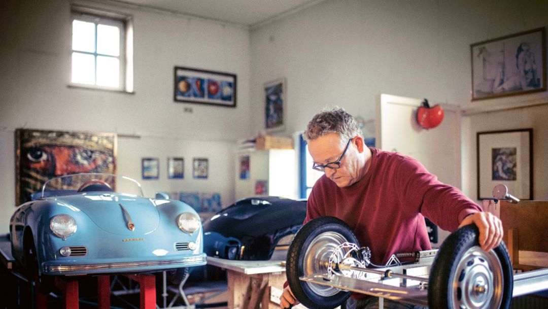 Bernd Pennewitz, workshop, 2017, Porsche AG