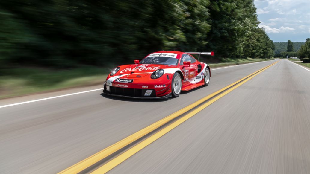 911 RSR, Coca Cola Design, Atlanta, 2019, Porsche AG