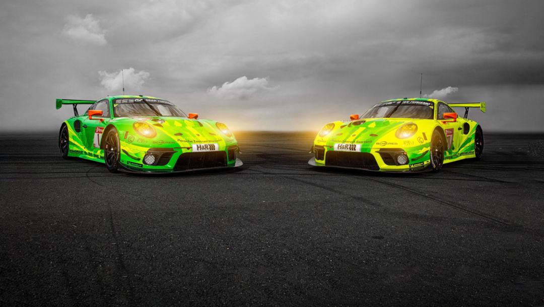 保时捷全新 911 GT3 R 即将全力出击纽博格林 24 小时耐力赛