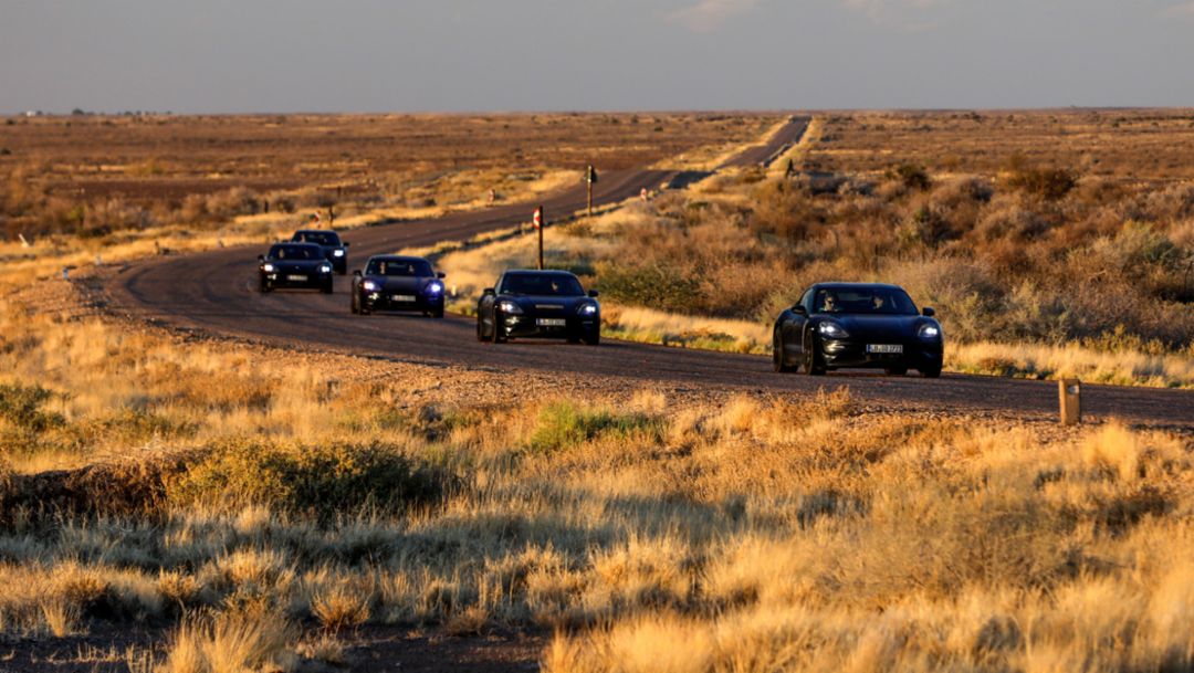 Испытания нового Porsche Taycan перешли в заключительную фазу