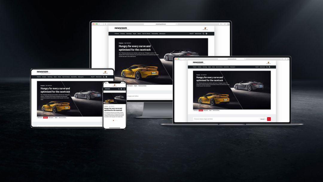 Отдел коммуникаций Porsche расширяет ряд цифровых предложений