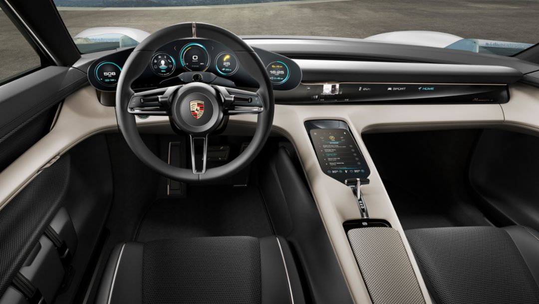 Mission E, Concept car, 2015, Porsche AG