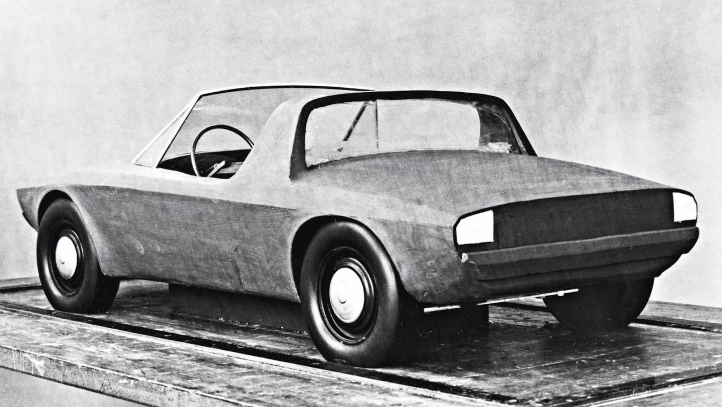 Type 914, Model 3, M. 1:5, design: F. A. Porsche, March 1967, 2020, Porsche AG