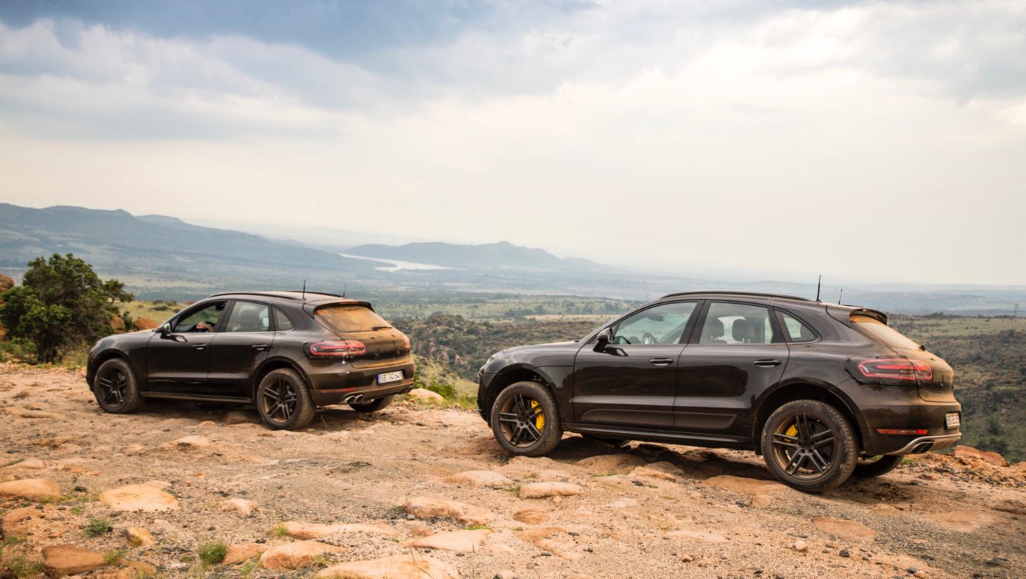 The New Macan In High Altitude Training